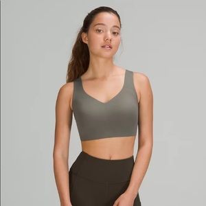 Lululemon Enlite Bra *Weave high support* Sage Green - Size 34 DD